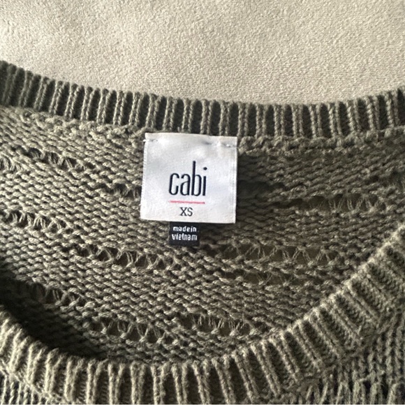 CAbi Olive Sweater - Picture 6 of 6